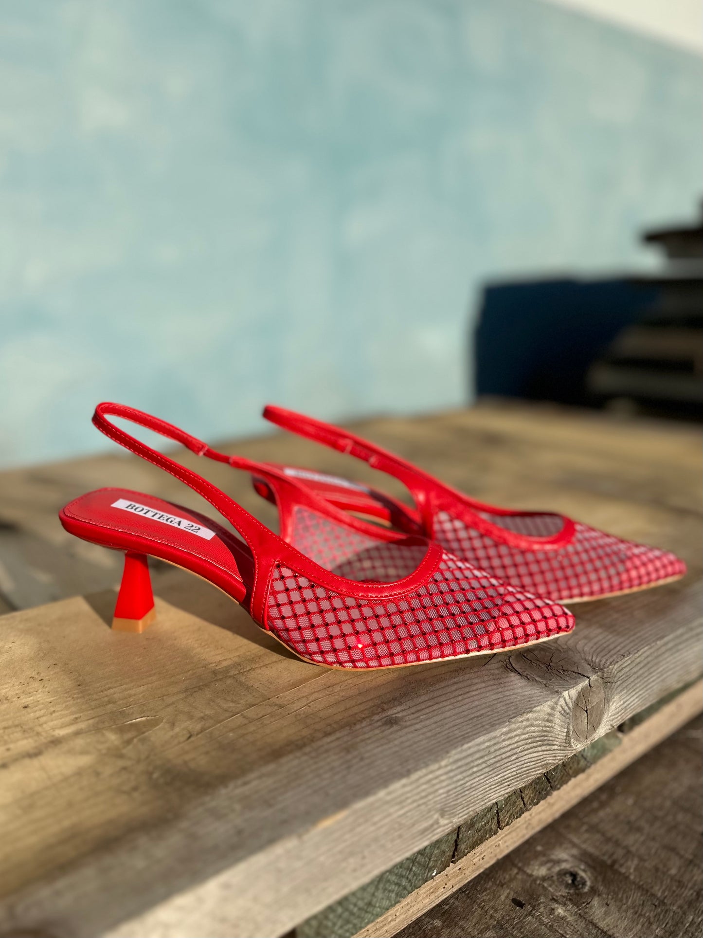Slingback rosse