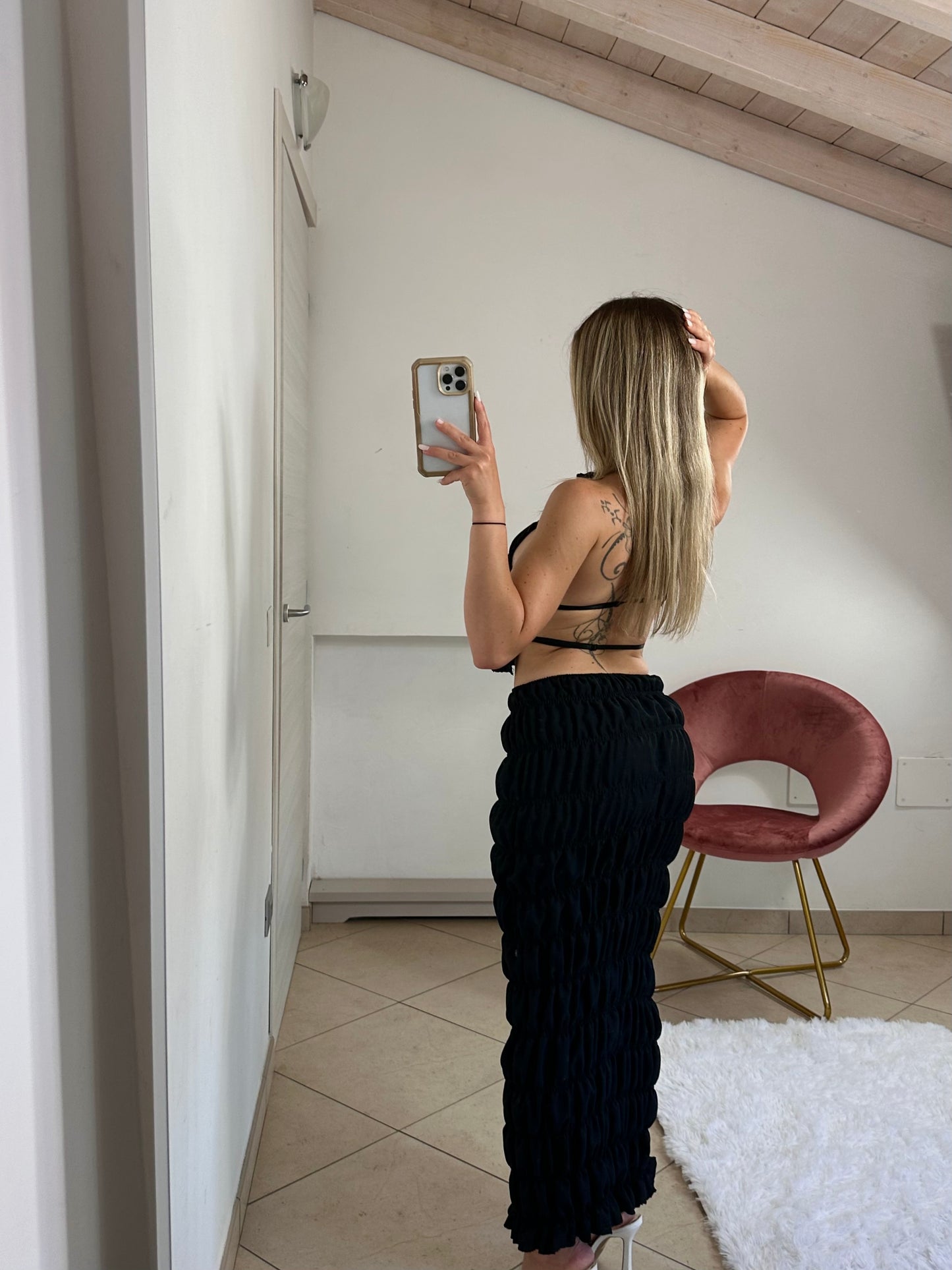 Coordinato Jasmine nero