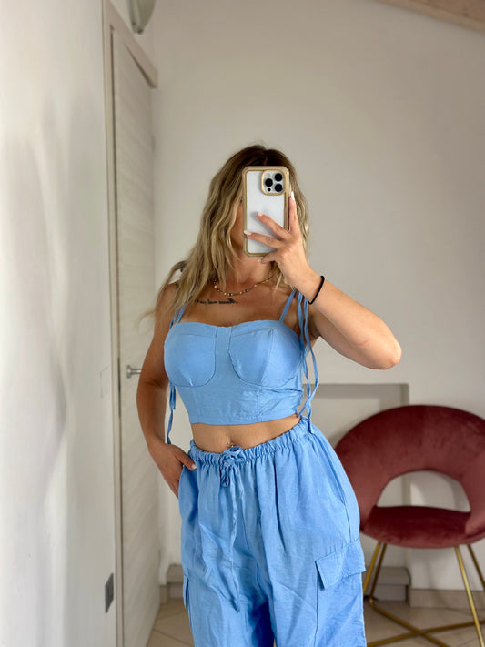 Set Coordinato Azzurra