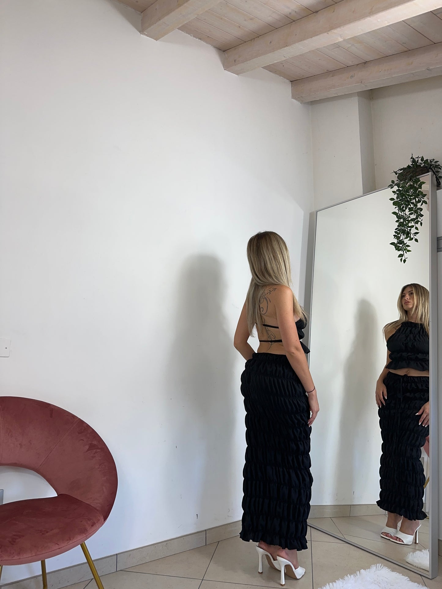 Coordinato Jasmine nero