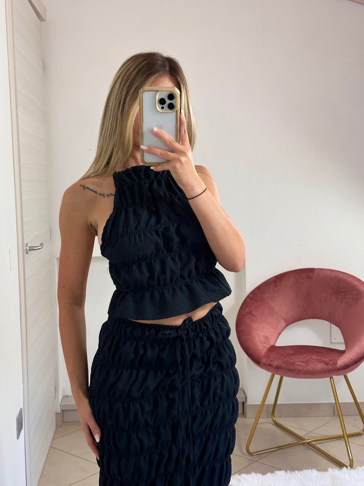Coordinato Jasmine nero