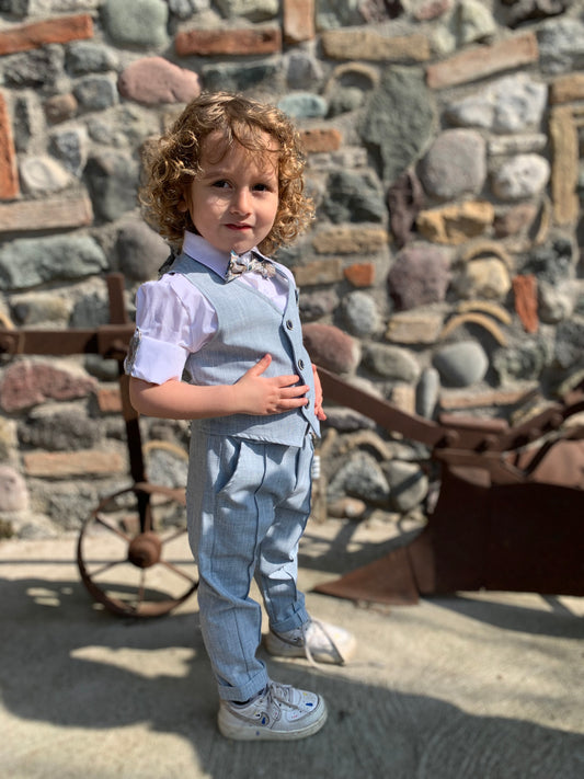 Completo bambino celeste