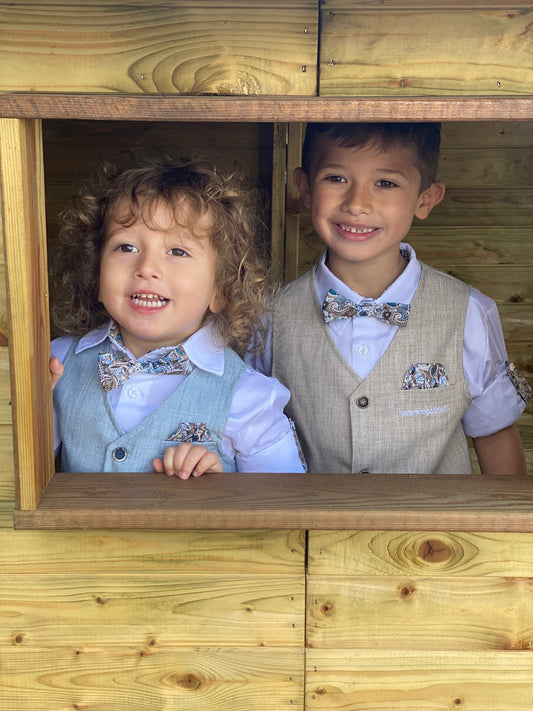 Completo bambino beige