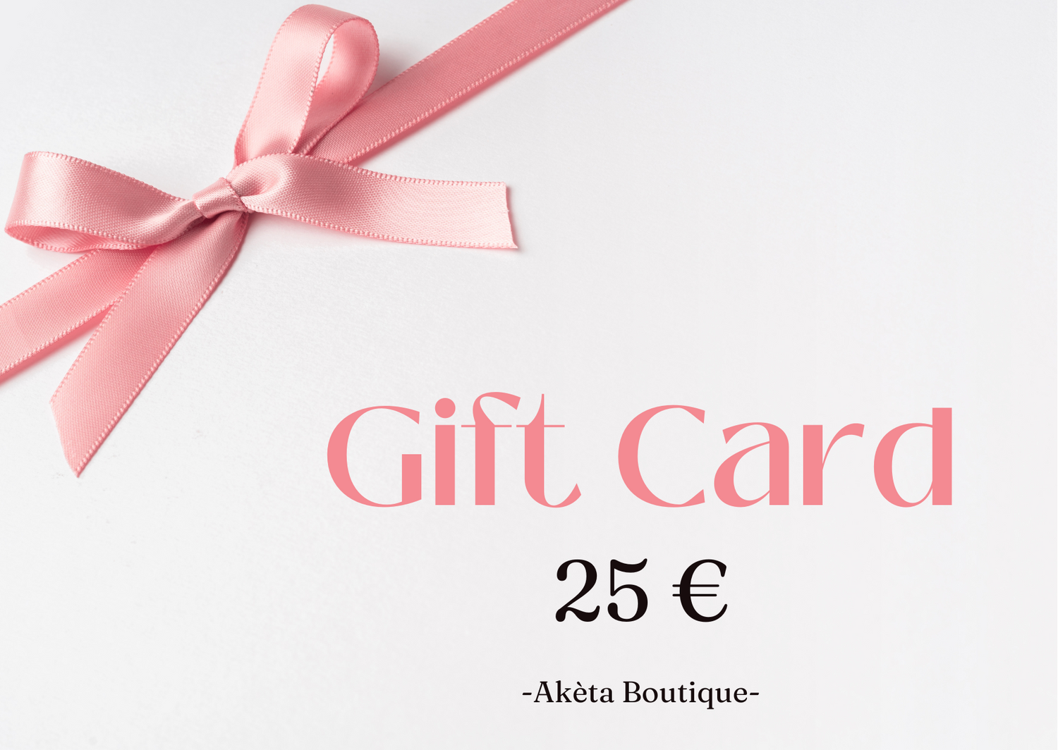 GIFT CARD